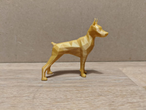 low poly dog collection Modello di stampa 3D