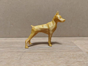 low poly dog collection 3D Print Model