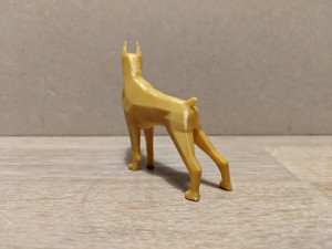 low poly dog collection Modello di stampa 3D
