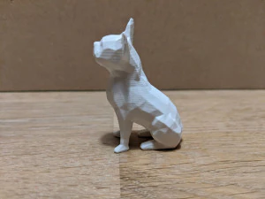 low poly dog collection 3D Print Model