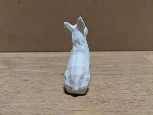 low poly dog collection Modello di stampa 3D