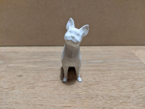 low poly dog collection Modello di stampa 3D