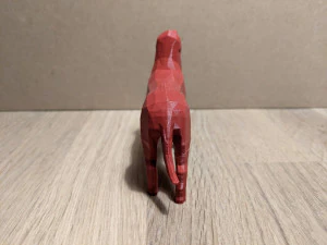 low poly dog collection 3D Print Model