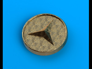 three-pointed star insignia 3D-printmodel