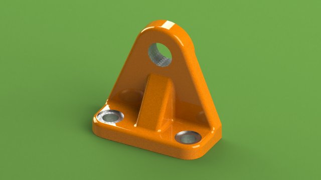 three-hole l-angle union Modèles 3D en vedette .c4d .max .obj .3ds .fbx .stl .blend 