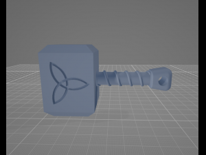 thors hammer mjolnir Modelo de impresión 3D