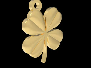 clover pendant 3D Print Model