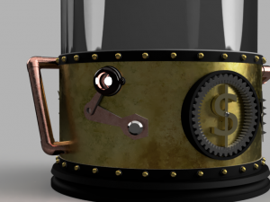 money box-piggy bank-alcancia-hucha Model do druku 3D