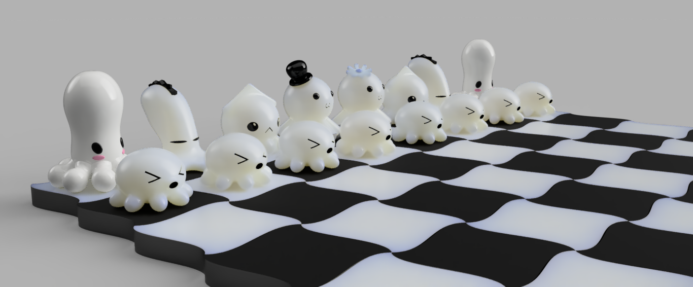 Jogo de xadrez - Chess Set pinguim good knight - XP esportes
