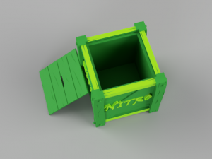 hucha nitro crash bandicoot-moneybox-alcancia 3Dプリントモデル
