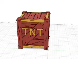 hucha tnt crash bandicoot-salvadanaio-alcancia Modello di stampa 3D