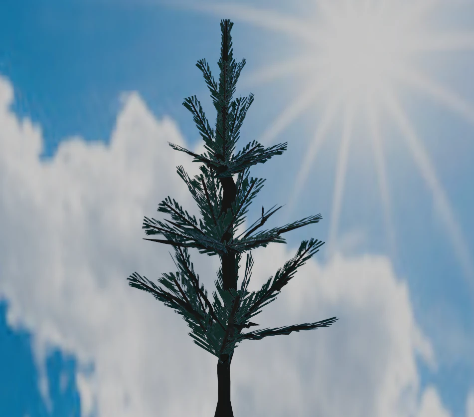 Tree Spruce 3D Model .c4d .max .obj .3ds .fbx .stl .blend 