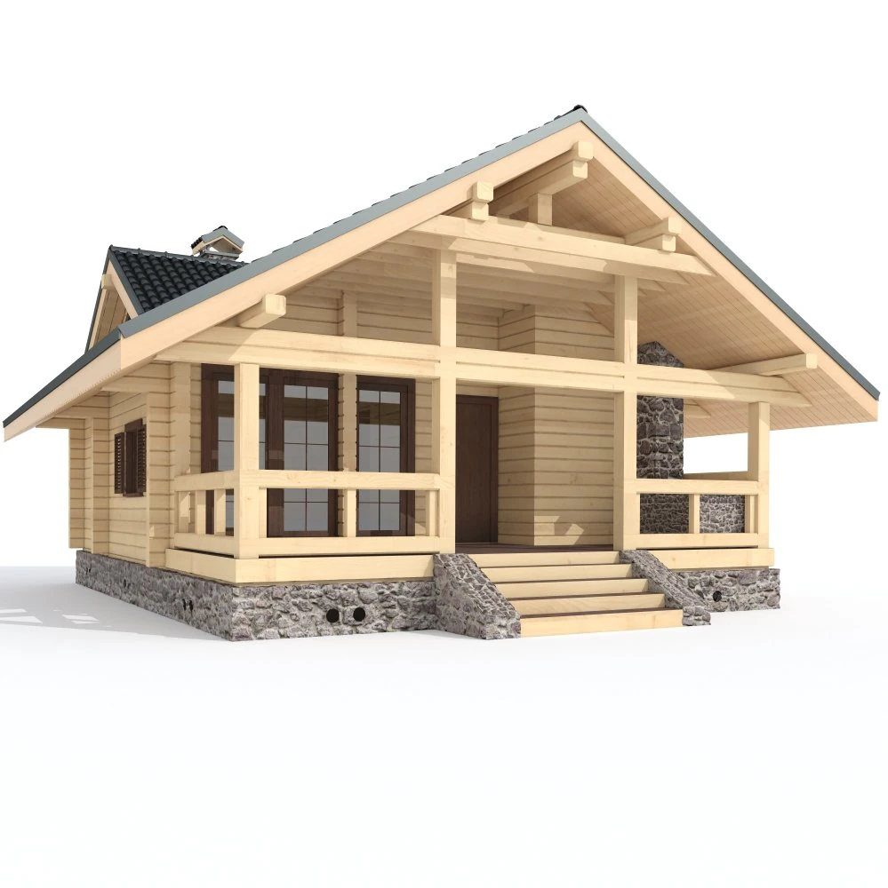 a house with a bath 3D Model .c4d .max .obj .3ds .fbx .stl .blend 