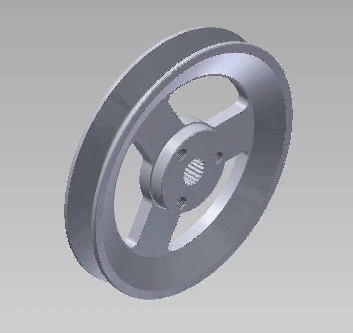 pulley 3D Model .c4d .max .obj .3ds .fbx .stl .blend