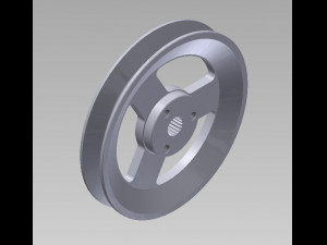 pulley 3D 模型