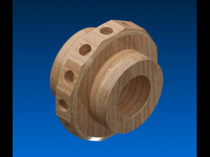 woodenwheel 3D Model
