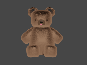 teddy bear Modello 3D