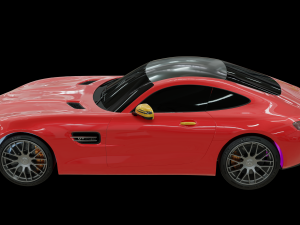mercedes amg gt s 2016 3D-Modell