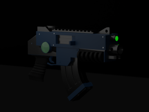 spacemarines bolter 3D Model