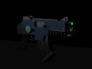 スペースマリーンボルター 3Dモデル