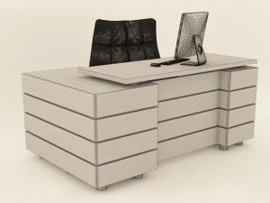 management desk 3D Model