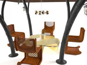table chairalchiq 3D Model