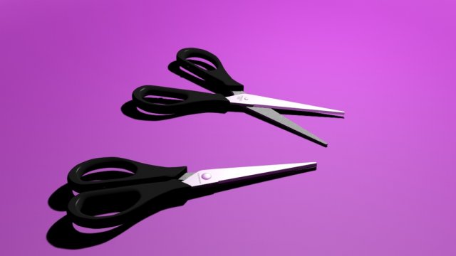 scissors Modello 3D .c4d .max .obj .3ds .fbx .stl .blend 