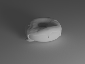 donut Model 3D