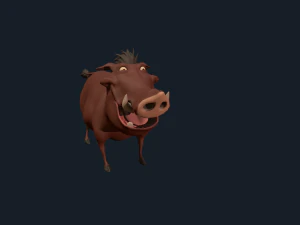pumba 3D Model