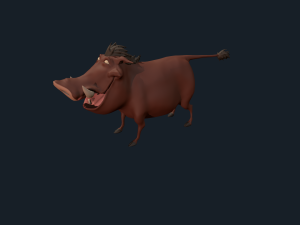 pumba 3D Модель