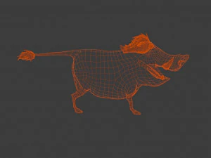 pumba 3D Model