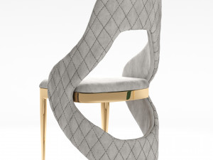 golden leg chair Modèle 3D