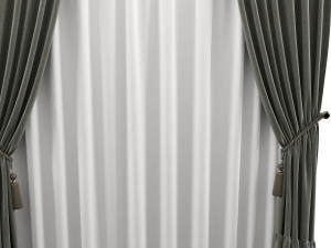 curtain cs1 3D-Modell