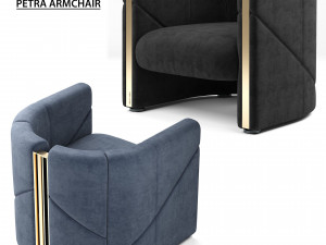 visionnaire petra armchair 3D मॉडल