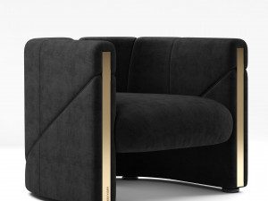 visionnaire petra armchair 3D मॉडल