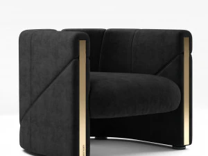 visionnaire petra armchair 3D Model
