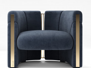 visionnaire petra armchair 3D मॉडल