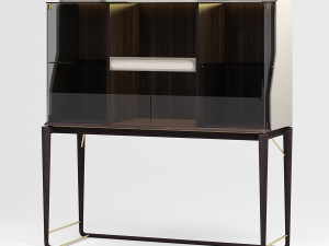turri vine vitrine 3D Model