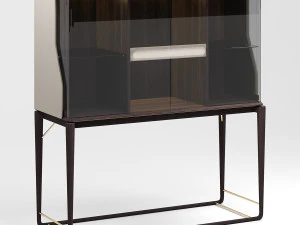 turri vine vitrine 3D Model