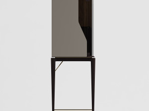 turri vine vitrine 3D Model
