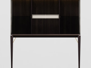 turri vine vitrine 3D Model