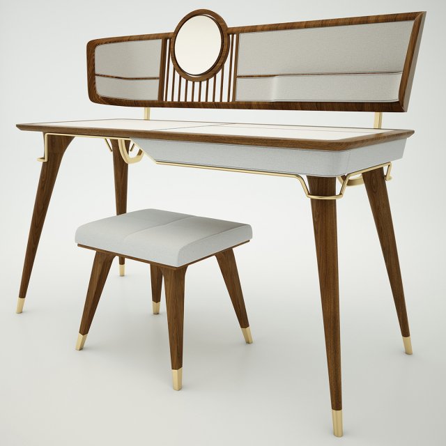 turri dressing table 3D मॉडल .c4d .max .obj .3ds .fbx .stl .blend 