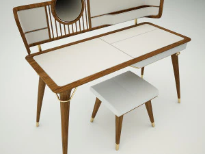turri dressing table 3D Model