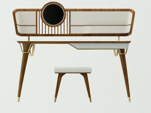 turri dressing table 3D मॉडल