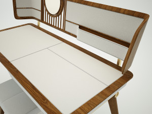 turri dressing table 3D मॉडल