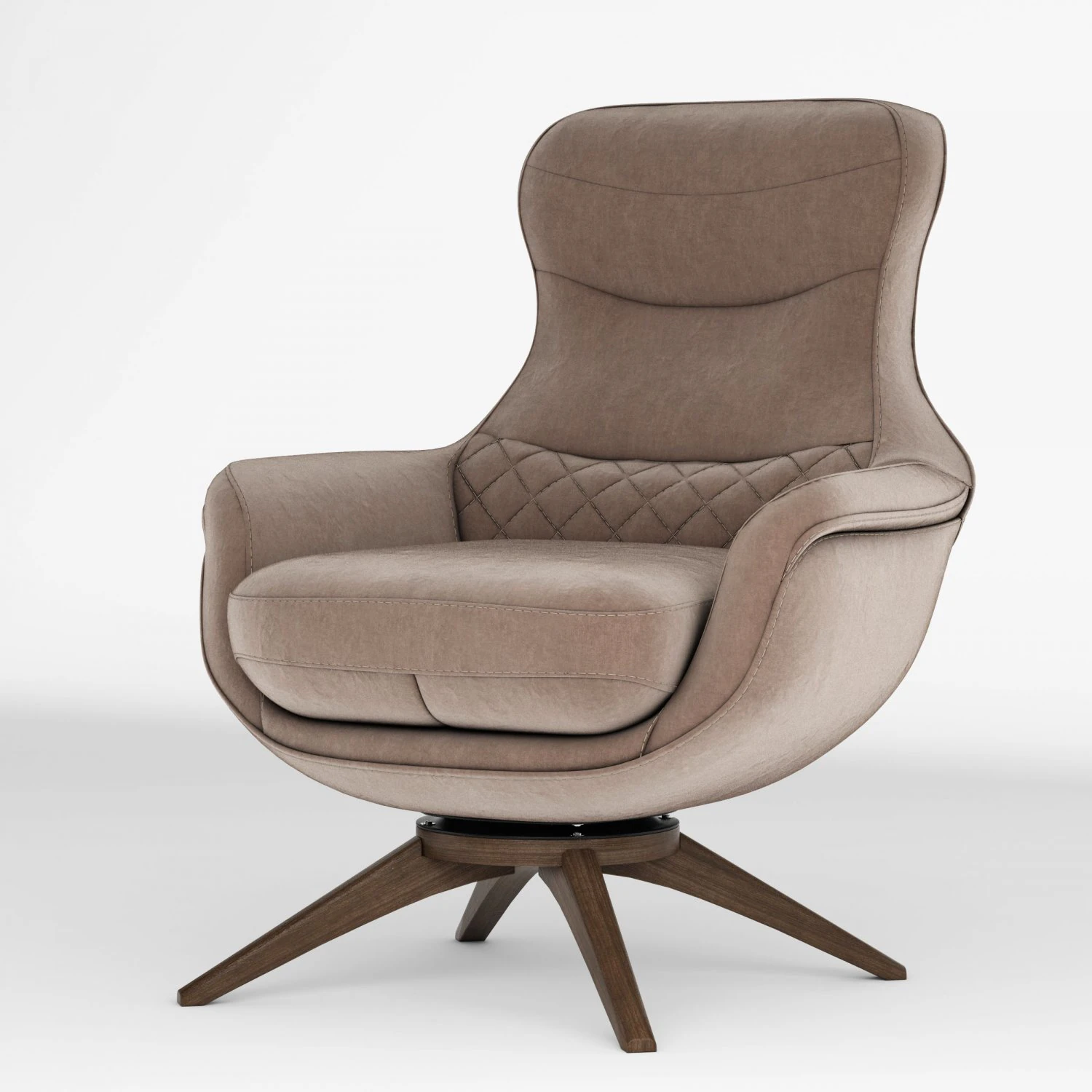 luxor relax bergere 3D Model .c4d .max .obj .3ds .fbx .stl .blend 