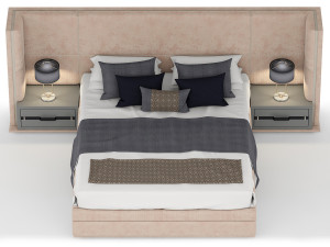 elledue ulysse bed 3D Model