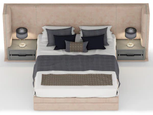 elledue ulysse bed 3D Model