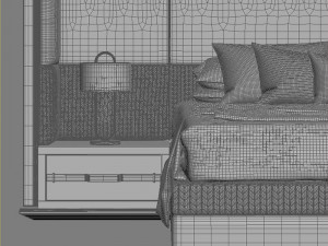 elledue ulysse bed 3D Model