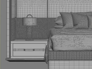 elledue ulysse bed 3D Model
